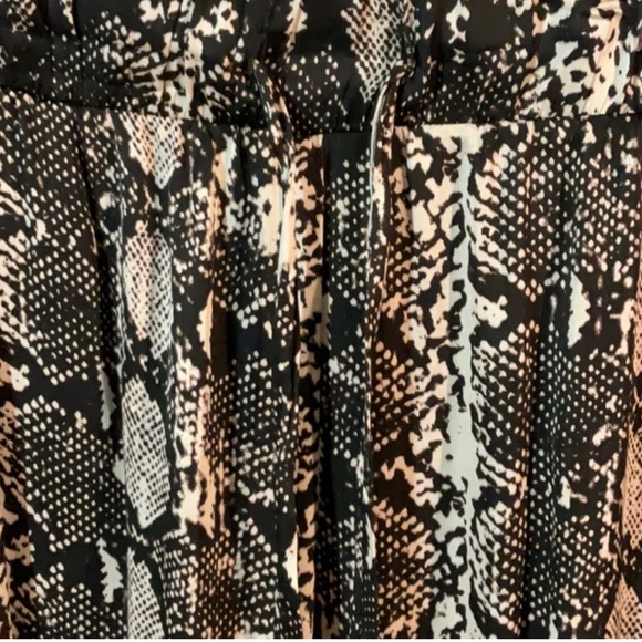 Gorgeous Snake Print Joggers. Excellent, like new! Silky and comfy. Large - Picture 6 of 6